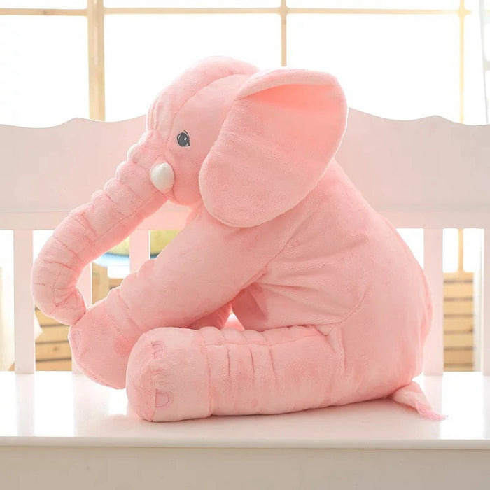 Soft comfort elephant plush toy pillow baby child sleeping companion pillow shell