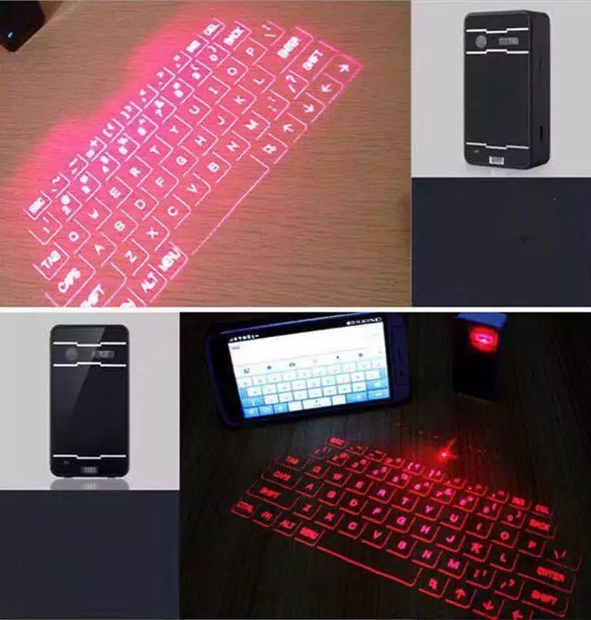 Keyboard Projector Desktop Laser Projection Keyboard Bluetooth Wireless Virtual Projection