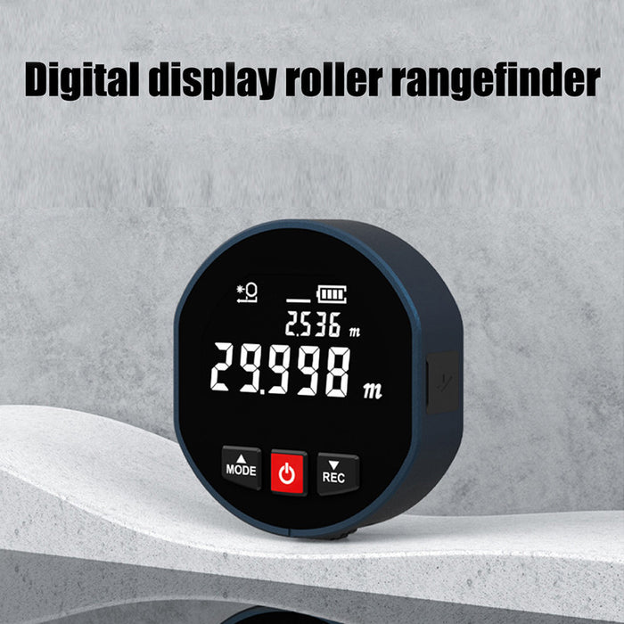 Distance Measuring Roller Curved Round Roller Electronic Ruler Roller & Laser Distance Measureme