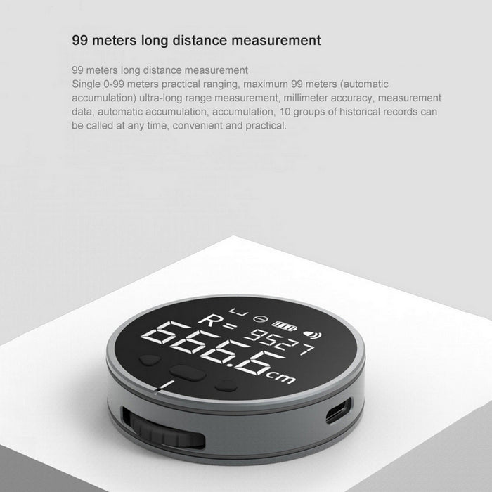 Distance Measuring Instrument Electronic High Definition Digital LCD High Precision Electronic Measuring Ruler Tape Tool